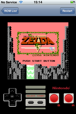 Illustration for article titled iPhone NES Emulator Tested